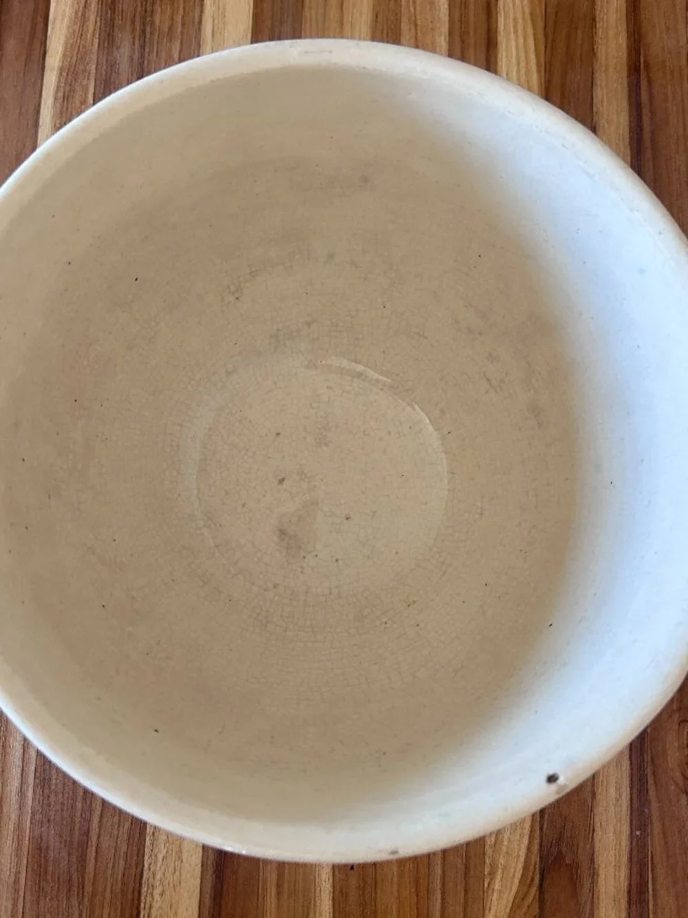 McCoy ceramic mixing bowl in the 